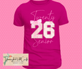 Short Sleeve Hot Pink T-Shirt Senior 2026