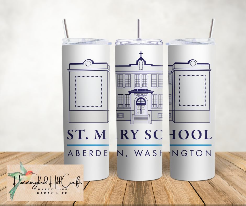 20 oz 100th Ann. St. Mary Tumbler
