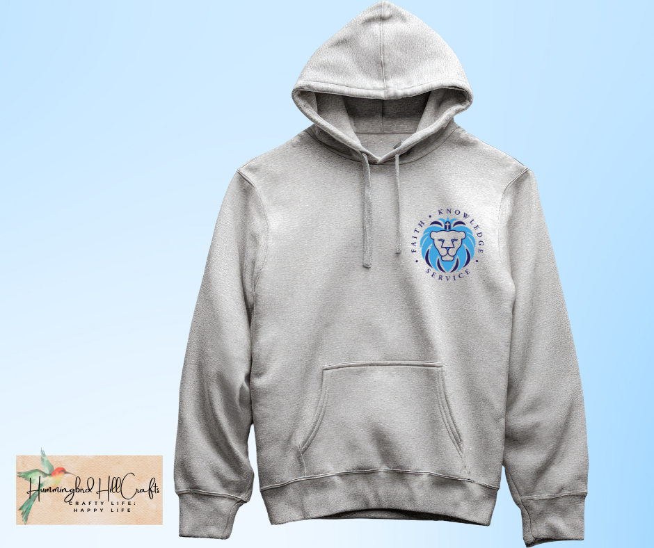 St. Mary's Hoodie Sweatshirt - Lion head pocket logo
