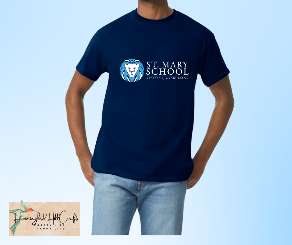 Friday Gear - St. Mary's Short Sleeve T-Shirt - Small Lion