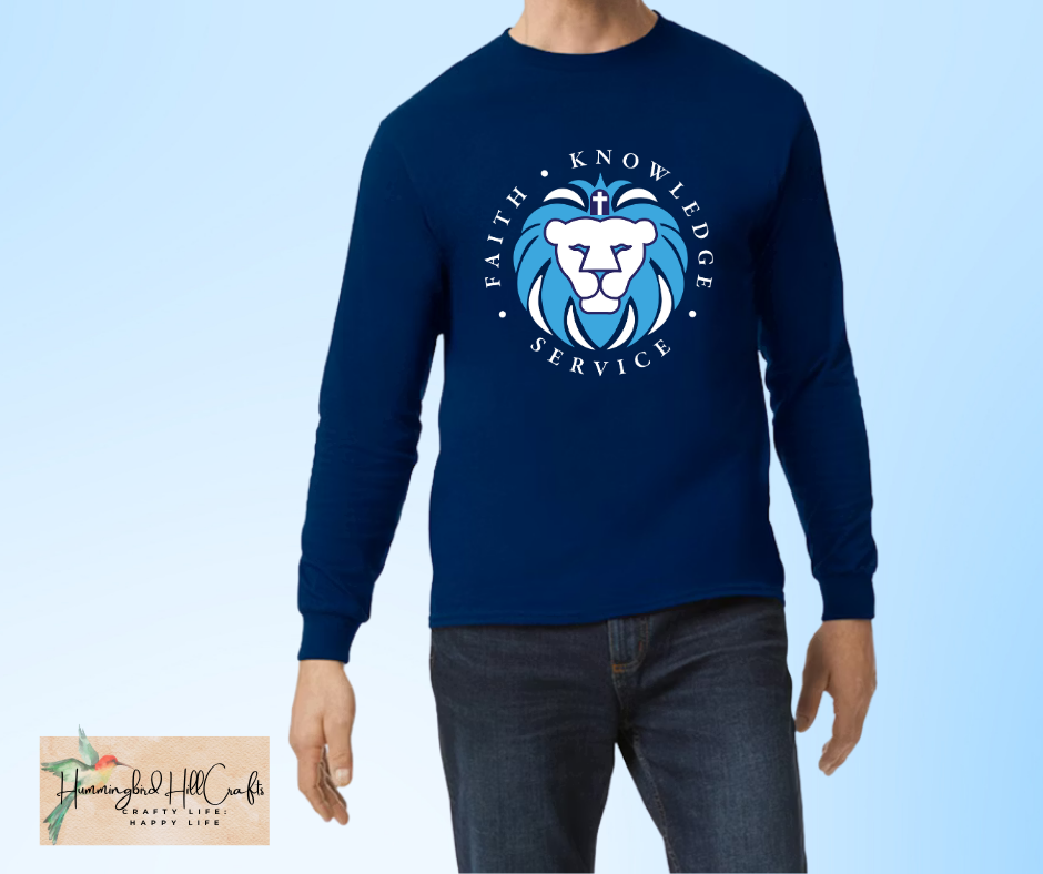 Friday Gear - St. Mary's Long-Sleeve T-Shirt - Large Lion Head Logo