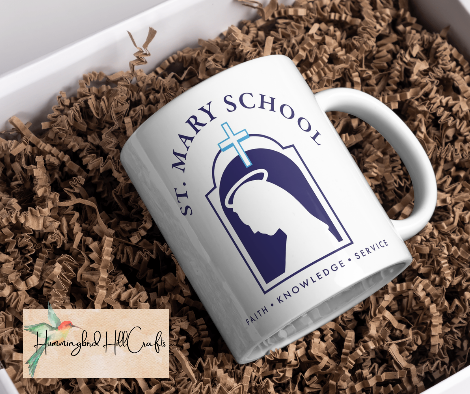 15oz Praying St. Mary's 15 oz Ceramic Coffee Mug