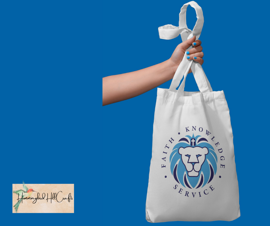 St. Mary's Lion Head Canvas Tote Bag