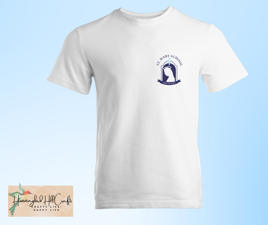100th Ann. St. Mary's Praying Logo T-Shirt