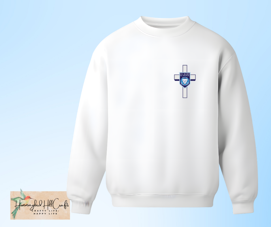 St. Mary's Crewneck Sweatshirt - Cross