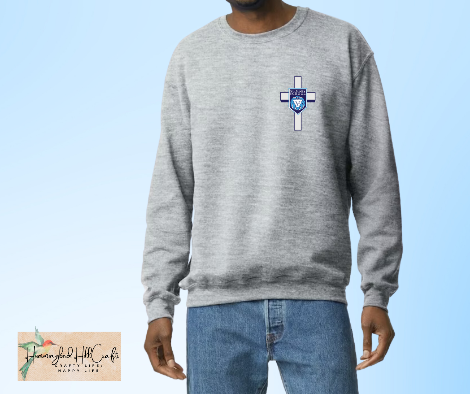 St. Mary's Crewneck Sweatshirt - Cross