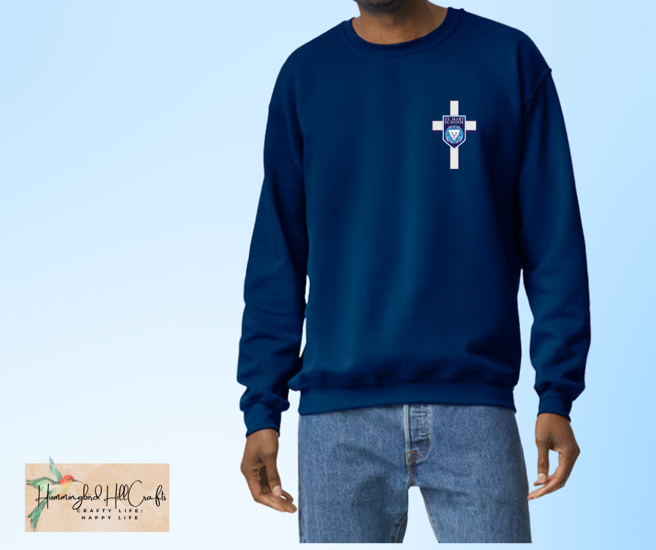 St. Mary's Crewneck Sweatshirt - Cross
